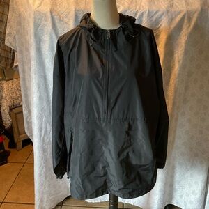 Champion Men's Black Windbreaker Jacket